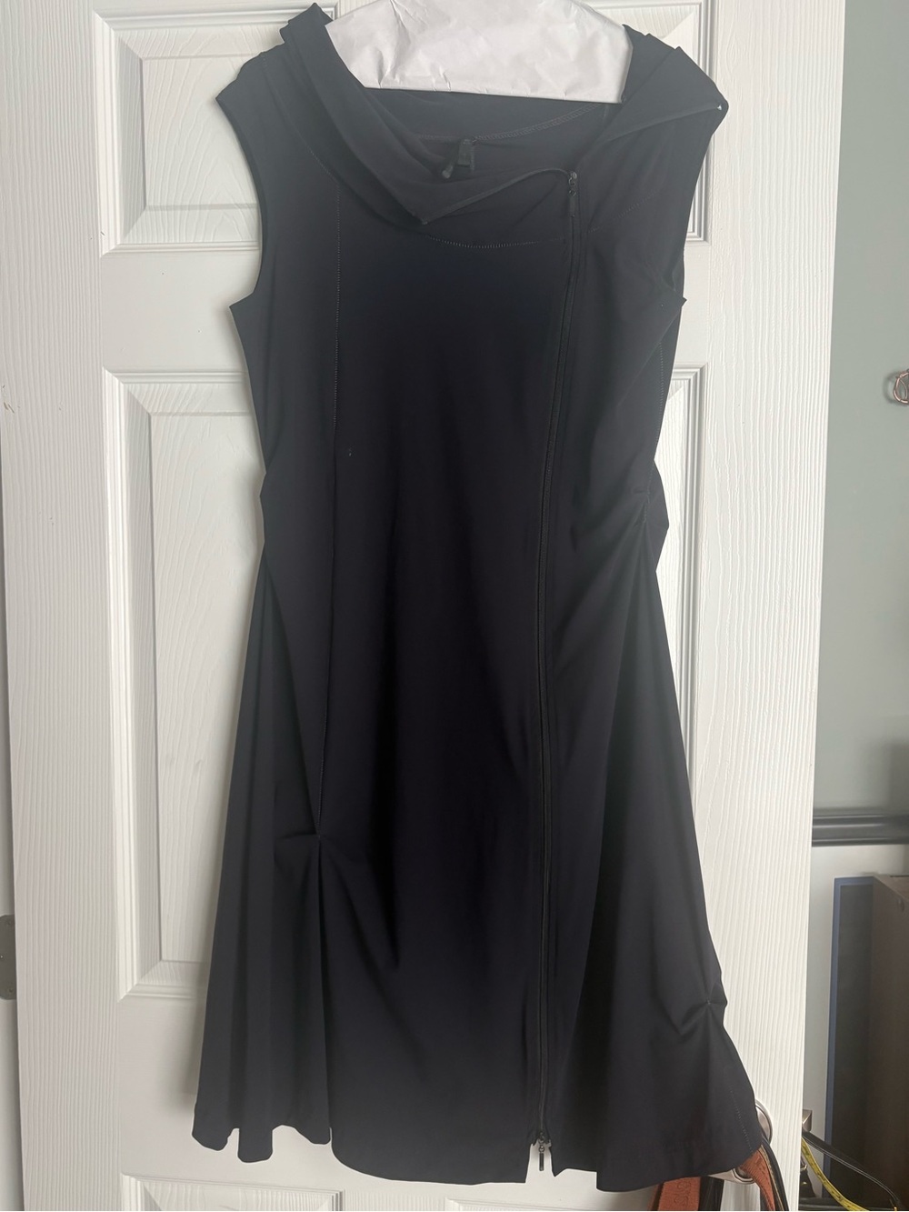 Porto Navy Blue dress: Size 1 = Small. EUC. See size chart